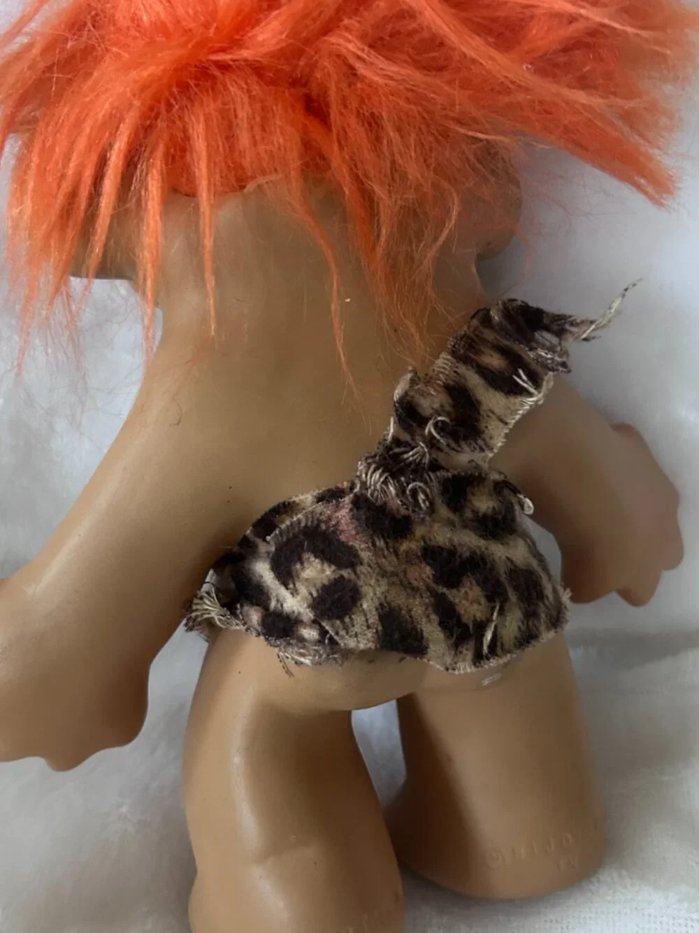 1963 Troll Neanderthal Man Figure Rare Bijou Toys Inc‎ Orange Hair 8